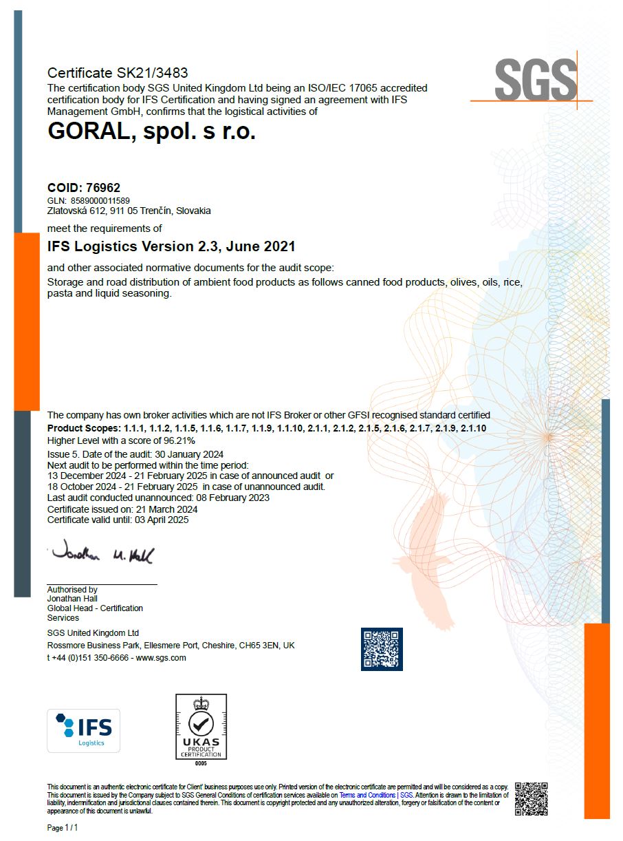 IFS Goral