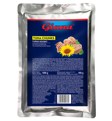 Tuniak kúsky v slnečnicovom oleji 1kg