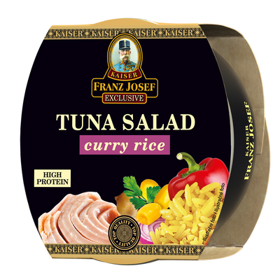 Tuniakový šalát CURRY RYŽA 160g