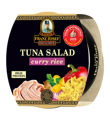 Tuniakový šalát CURRY RYŽA 160g