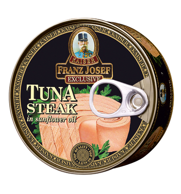 Tuniak steak v slnečnicovom oleji