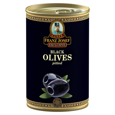 Čierne olivy bez kôstky