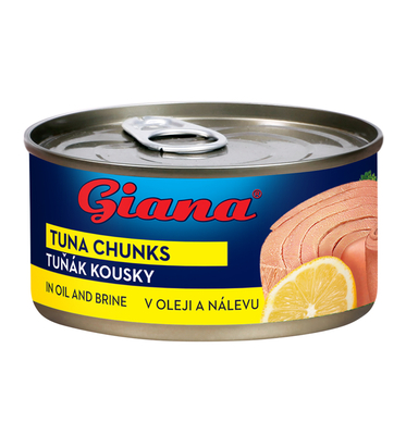 Tuniak kúsky v rastlinnom oleji 