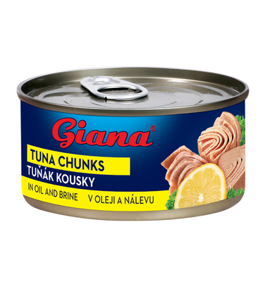 Tuniak kúsky v rastlinnom oleji 