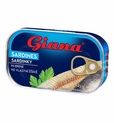 Sardinky vo vlastnej šťave 