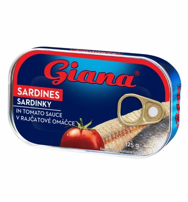 Sardinky v paradajkovej omáčke 