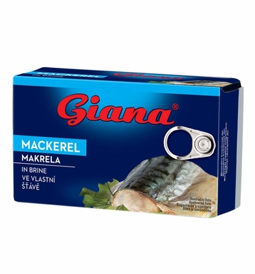 Makrela vo vlastnej šťave 