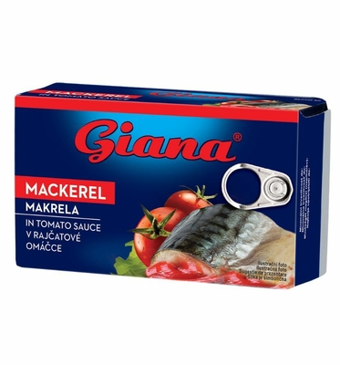 Makrela v paradajkovej omáčke