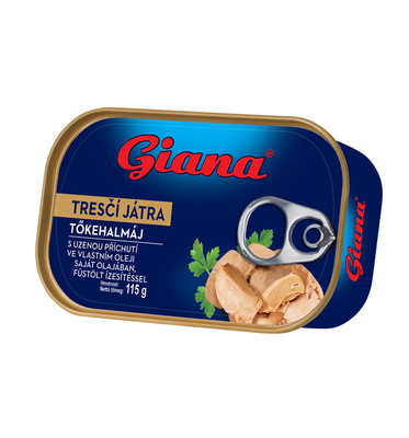 Tresčia pečeň s údenou príchuťou vo vlastnom oleji