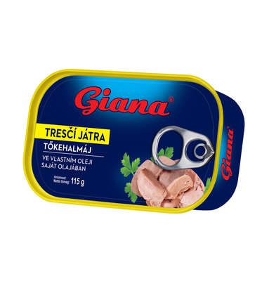 Tresčia pečeň vo vlastnom oleji 