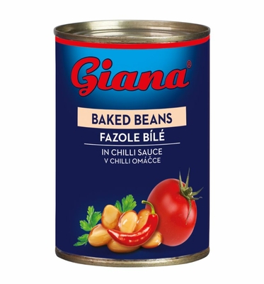 Fazuľa biela v chilli omáčke 
