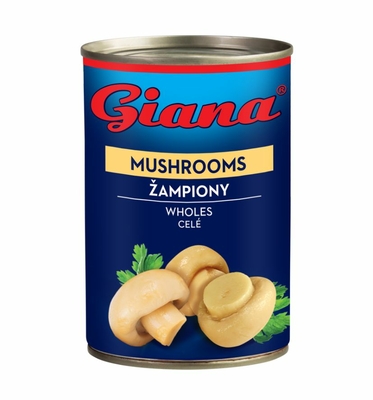 Šampiňóny celé v slanom náleve 