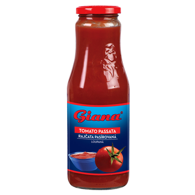 Paradajky lúpané drvené 