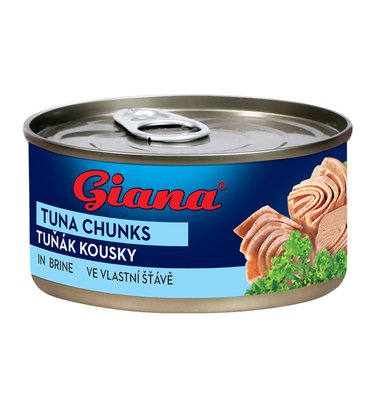 Tuniak kúsky vo vlastnej šťave 