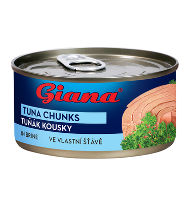 Tuniak kúsky vo vlastnej šťave 