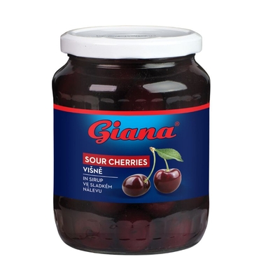 Višne v sladkom náleve s kôstkami 