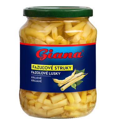 Fazuľové struky v slanokyslom náleve 