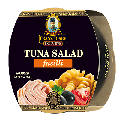 Tuniakový šalát FUSILLI
