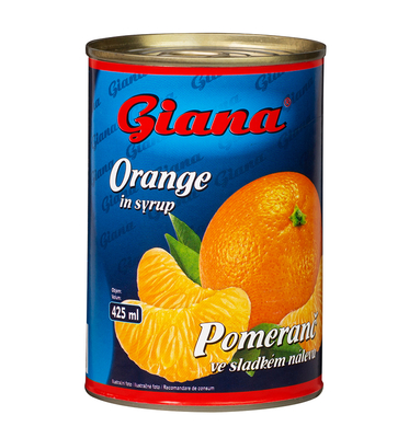 Pomaranč v sladkom náleve
