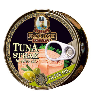 Tuniak steak v olivovom oleji 